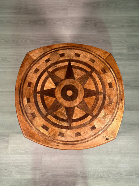 A Naive Folk Art Antique Table