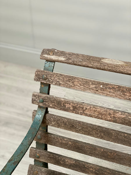 19th Century Garden Bench In Original Condition