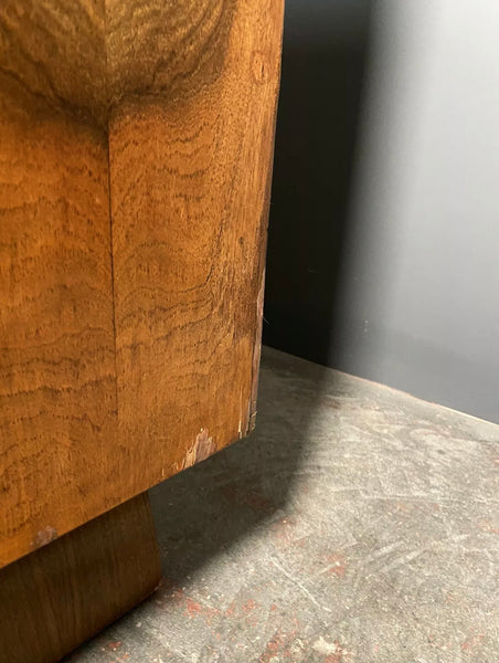 Mid 20th Century Art Deco Walnut Cocktail Cabinet