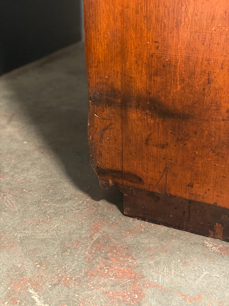 Large Figured Mahogany Georgian Cupboard