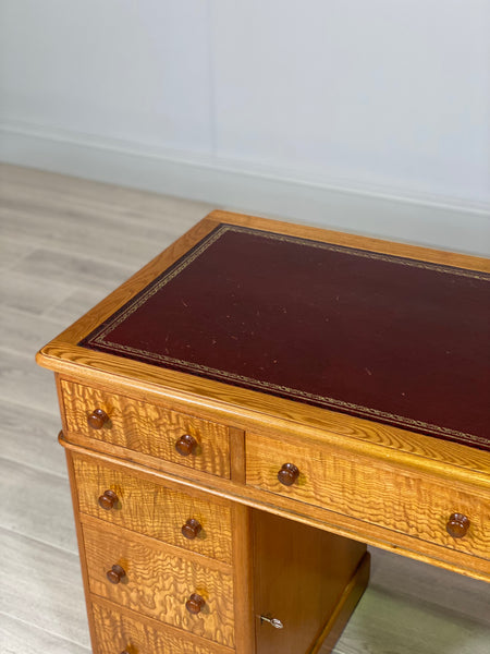 Small Edwardian Ash Writing Desk