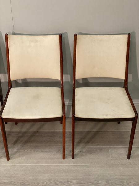 Set Of Nine Danish Rosewood Chairs By Johannes Andersen
