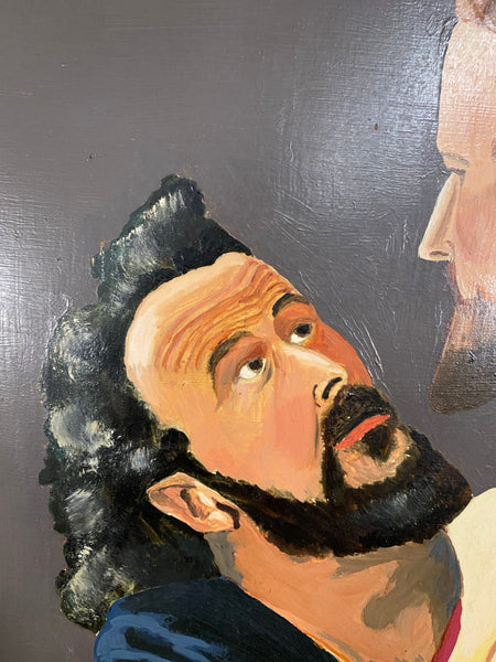 ‘The Betrayal’ oil painting by H Irving