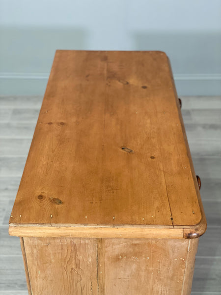 Victorian Pine Chest Of Drawer’s