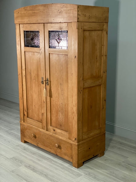 19th Century Pine Hall Cupboard