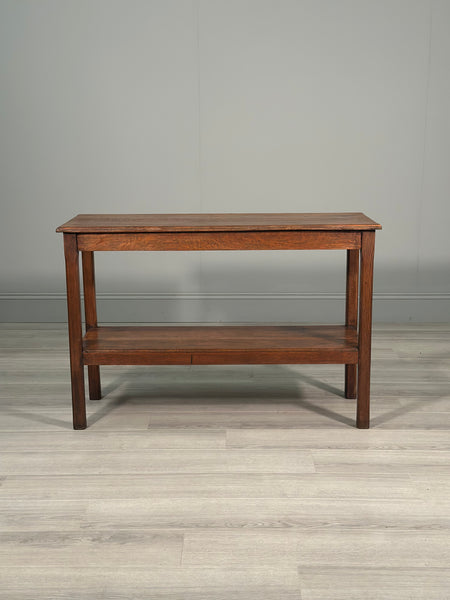 19th Century Oak Console Table