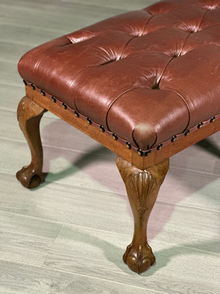 1920’s Leather Window Seat