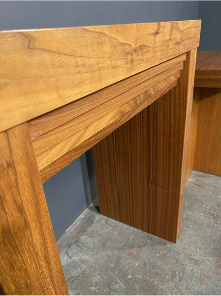 Minimalist Teak Veneer Designer Living Room Furniture By Simpsons Of Colne
