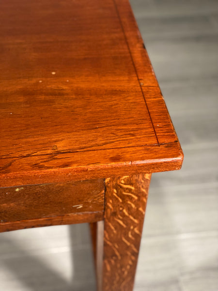 1920’s Oak School Table