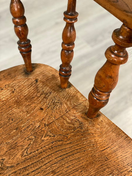 19th Century Oak Captain’s Chair