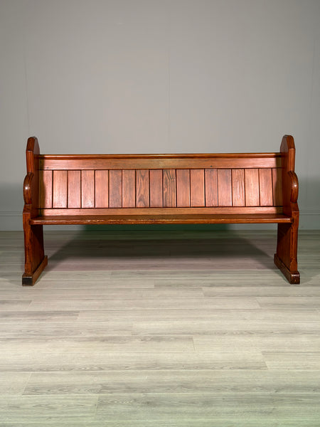 Antique Church Pew
