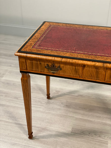 19th Century Burr Walnut Writing Desk