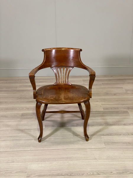 19th Century Oak Desk Chair