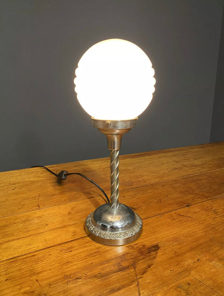 Vintage Art Deco Ice Cream Cone Side Lamp 1930’s