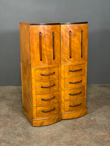 Art Deco Walnut Cabinet