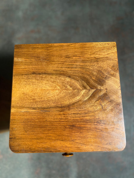 Burr Walnut Art Deco Bedside Cabinets