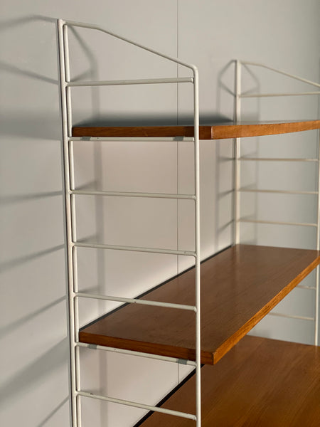 Mid 20th Century Modular Shelving System By Avalon