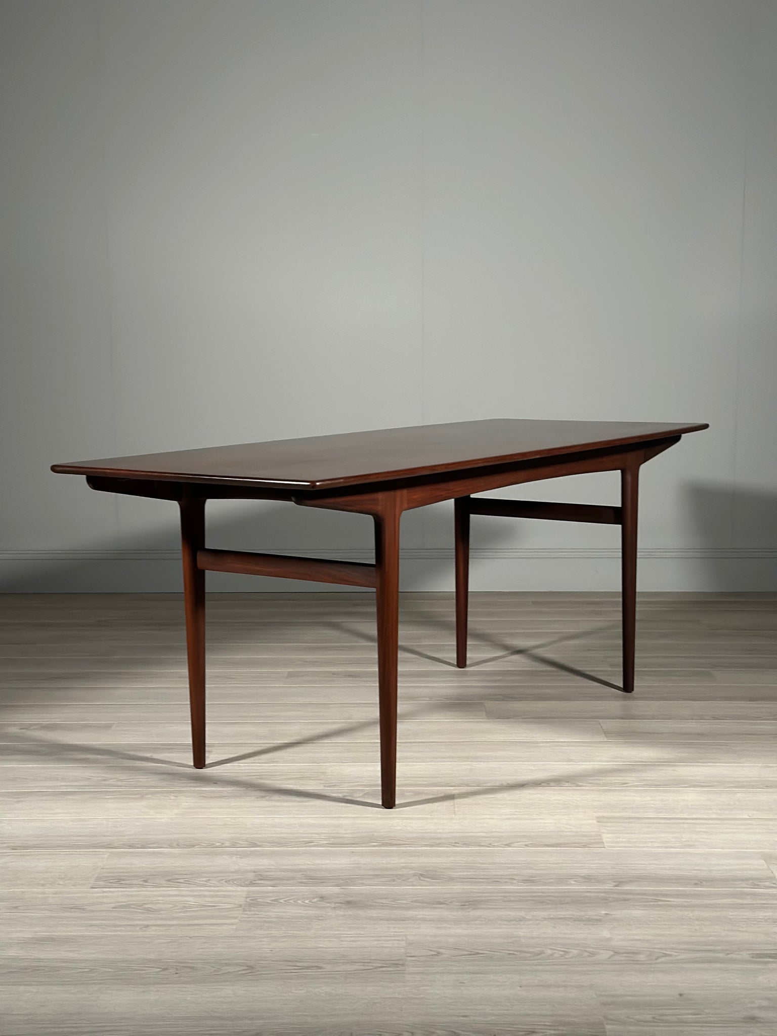 Solid Teak Dining Table By A. Younger