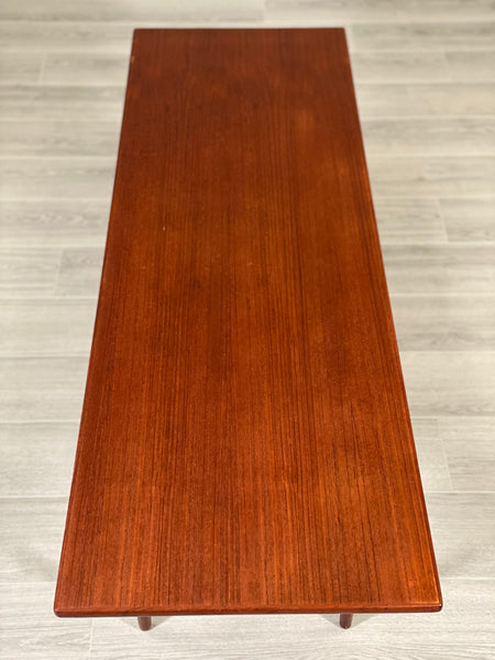 Large Danish Teak Coffee Table