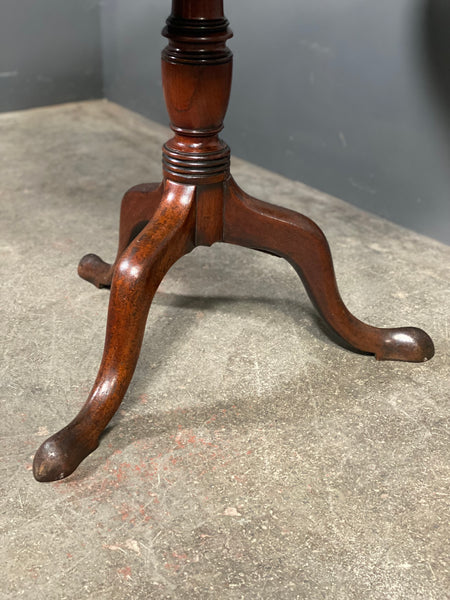 A Rare Georgian Mahogany Flip Top Table