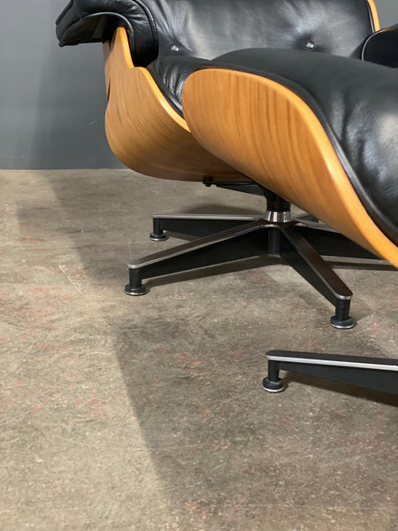 A Charles Eames Style Lounge Chair & Ottoman