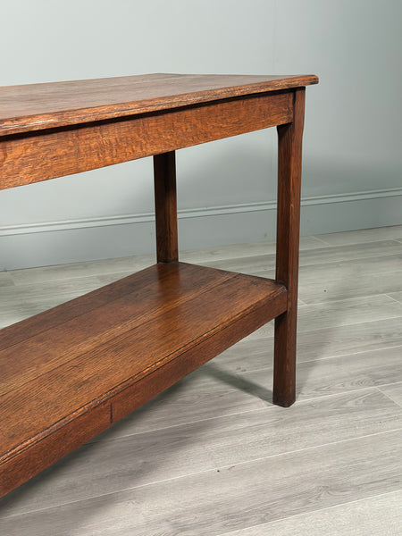 19th Century Oak Console Table