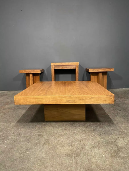 Minimalist Teak Veneer Designer Living Room Furniture By Simpsons Of Colne