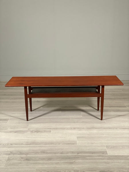 Large Danish Teak Coffee Table