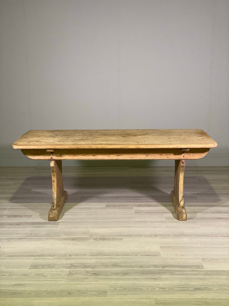 19th Century Pine Refectory Table
