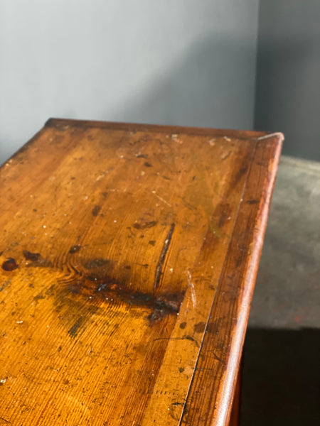 Matching Pair Of Victorian Pitch Pine School Cupboards