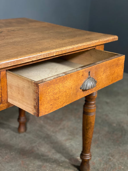 Victorian Oak Writing Desk